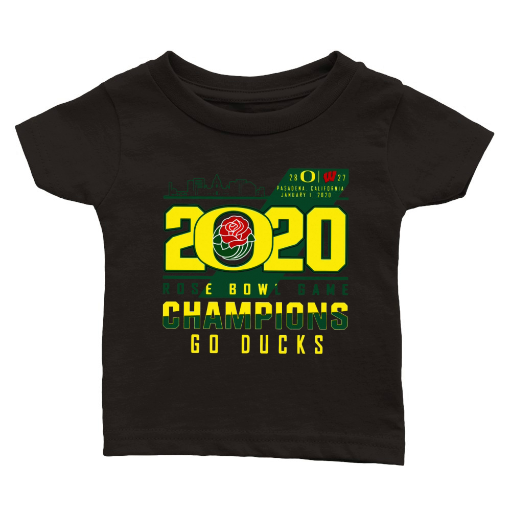 Oregon Ducks 2020 Rose Bowl Game Champions Goducks shirt Classic Baby Crewneck T-shirt