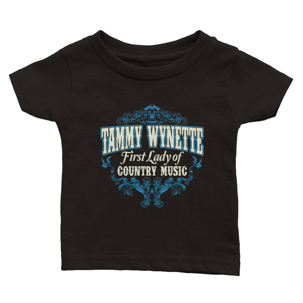 tammy wynette - First Lady of country music Classic Baby Crewneck T-shirt