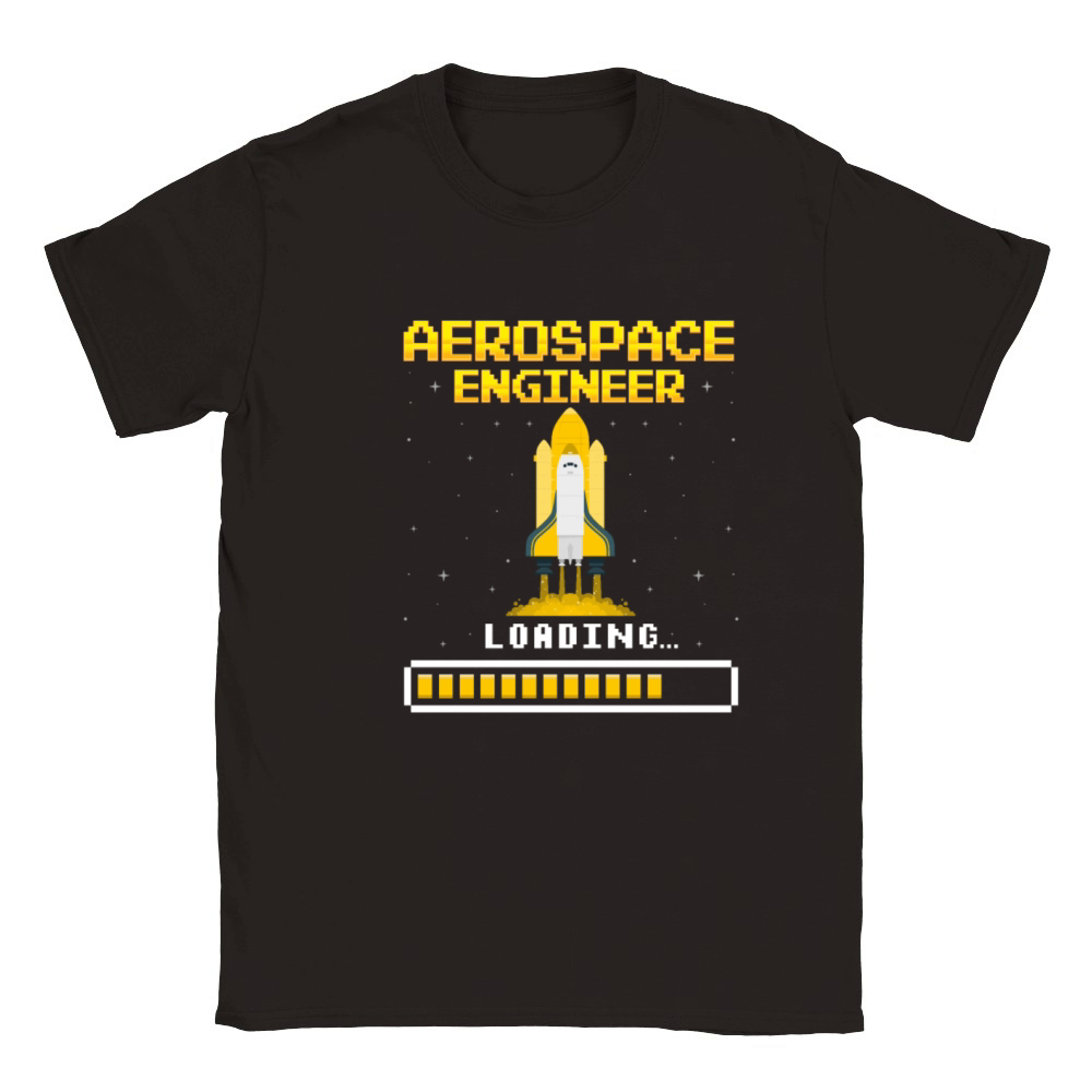 Aerospace Engineering in Progress Future Aerospace Classic Kids Crewneck T-shirt
