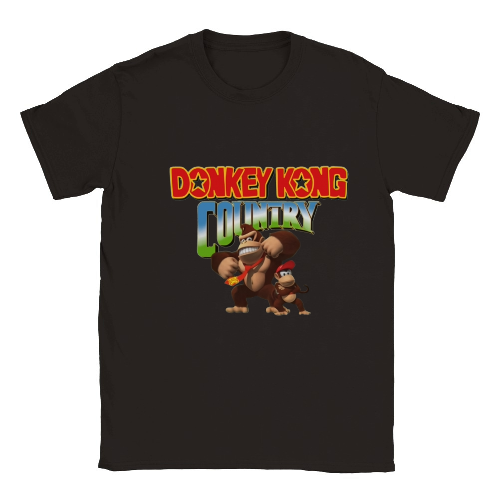 Donkey Kong Country shirt Classic Kids Crewneck T-shirt