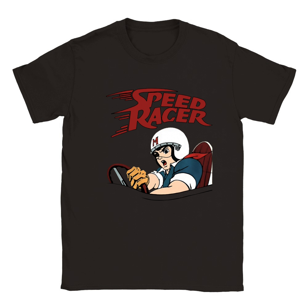 Speed Racer Vintage Retro Car Racing Classic Kids Crewneck T-shirt