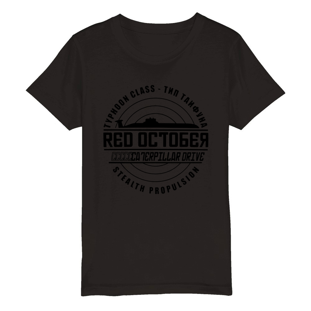 The Hunt for Red October T-shirt Organic Kids Crewneck T-shirt