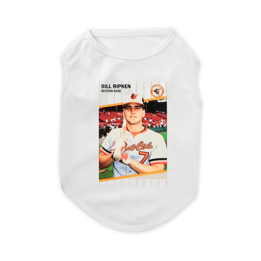 Bill Ripken Second Base Face Card 1989 Fleer Shirt Pet T-Shirt