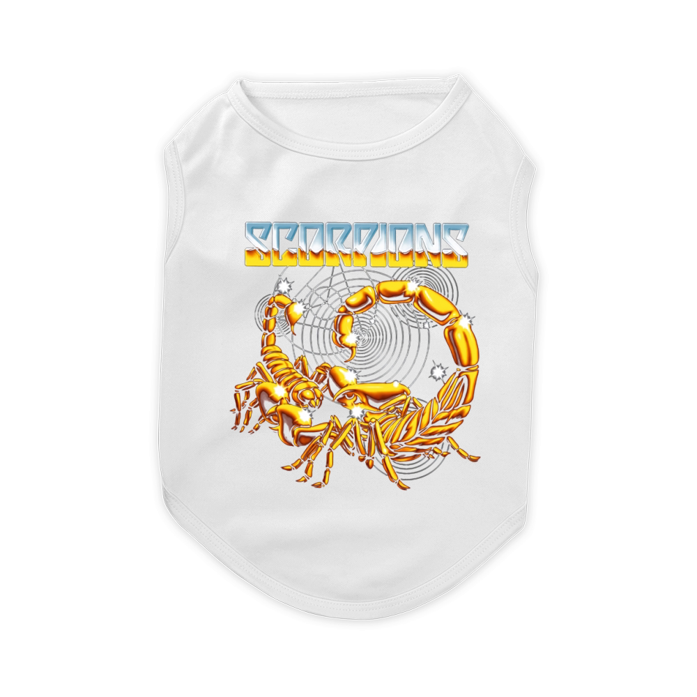 Scorpions Band Rock Metal Music Logo Pet T-Shirt
