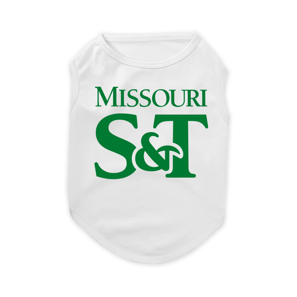 Simple Logo Missouri University Of Science And Technology 2020 Pet T-Shirt