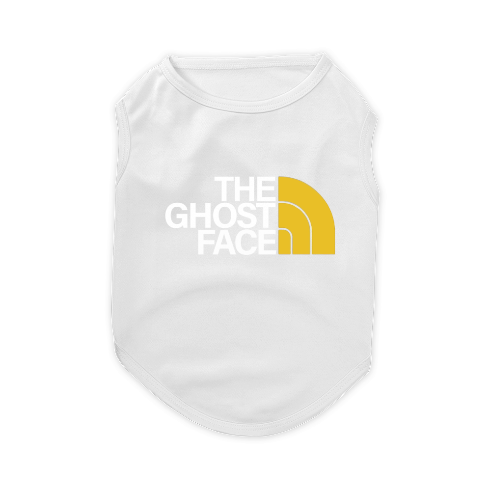 The ghost face shirt Pet T-Shirt