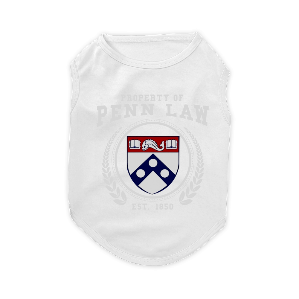University of Pennsylvania Law School Pet T-Shirt