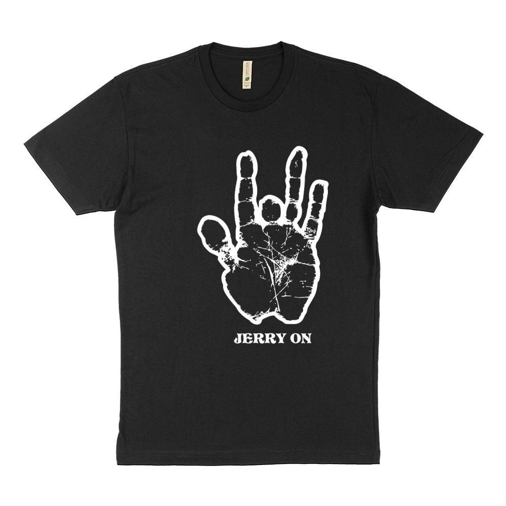 Jerry Garcia Hand Jerry On Sustainable T-Shirt