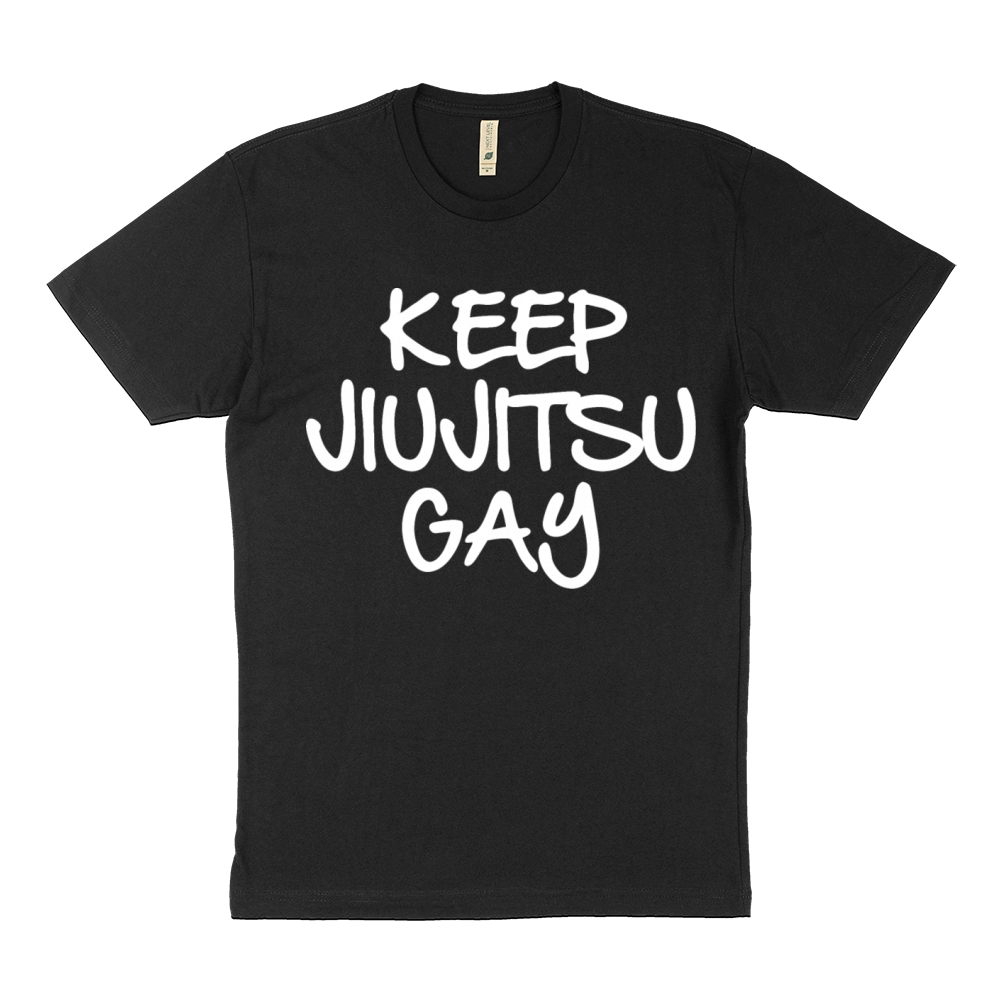 KEEP JIUJITSU GAY Sustainable T-Shirt