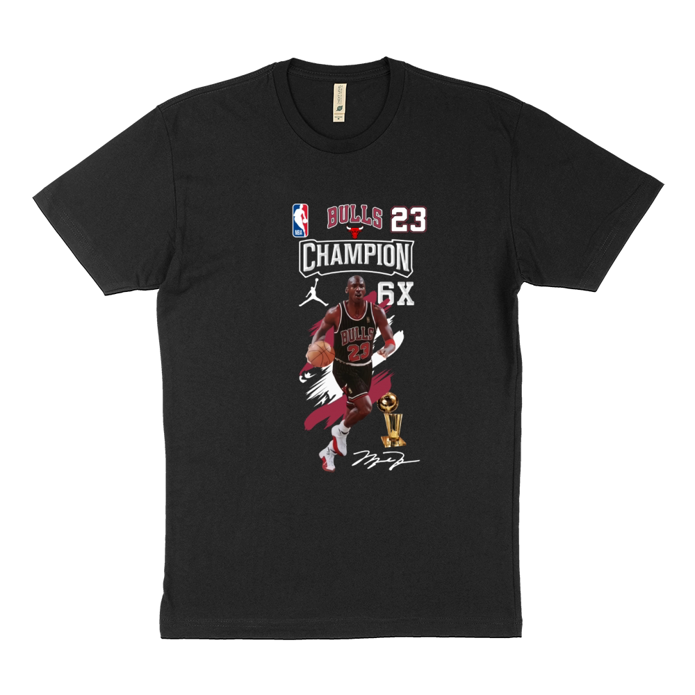 Michael Jordan Bulls 23 Signature shirt Sustainable T-Shirt
