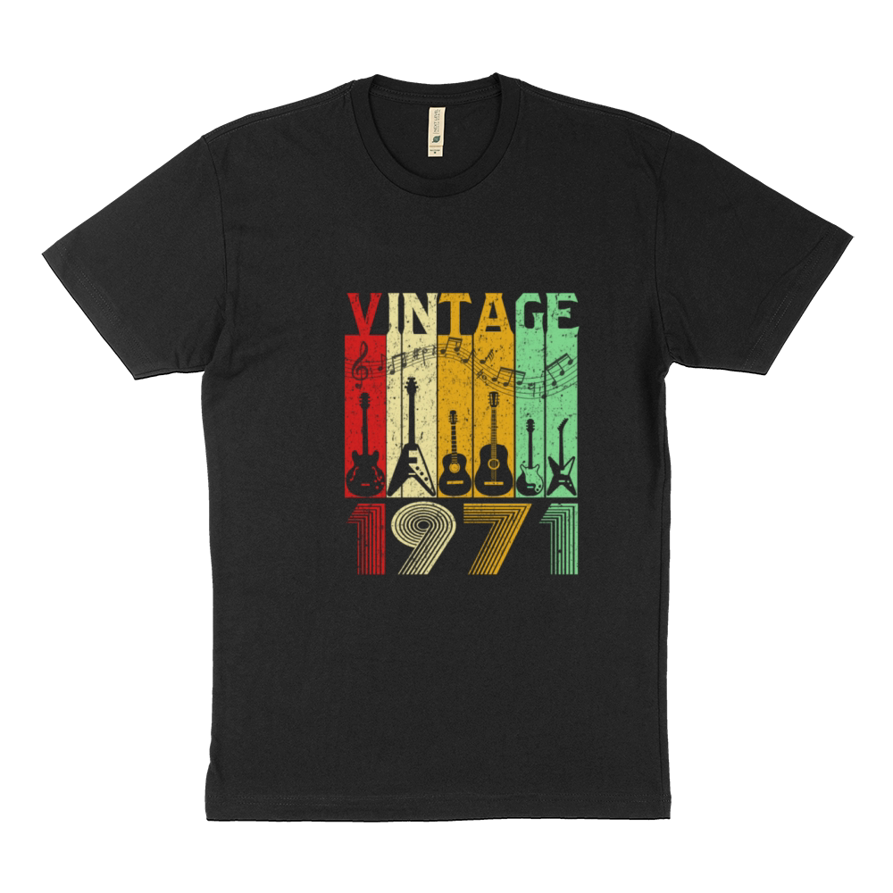Vintage guitar - guitar lover Sustainable T-Shirt