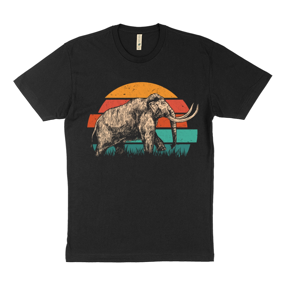 Vintage Mammoth Retro Sustainable T-Shirt