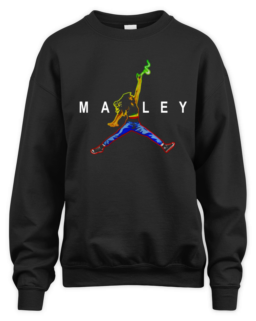 Air Marley Bob Marley Unisex Premium Crewneck Sweatshirt