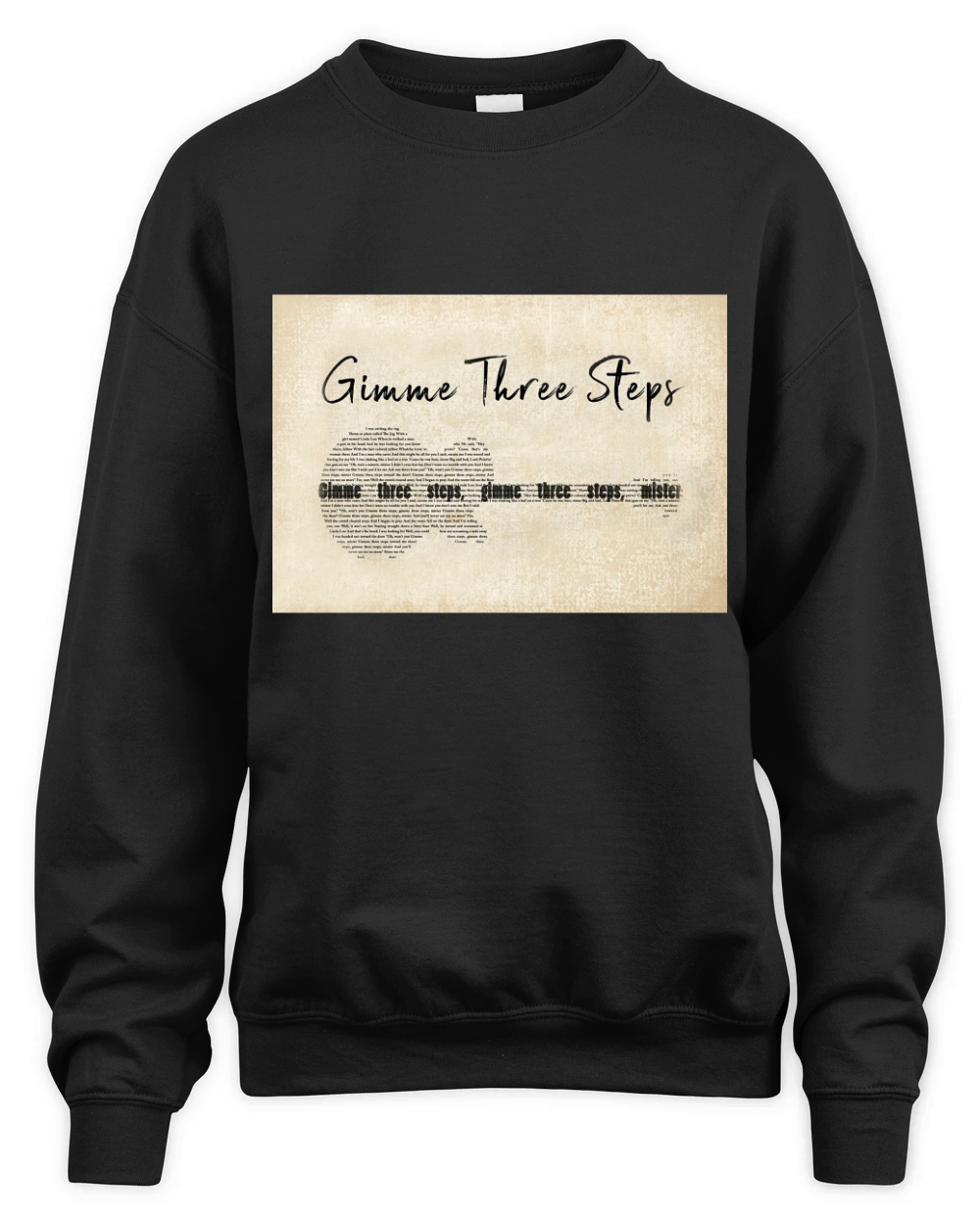 Campaign- Gimme Three Steps Unisex Premium Crewneck Sweatshirt