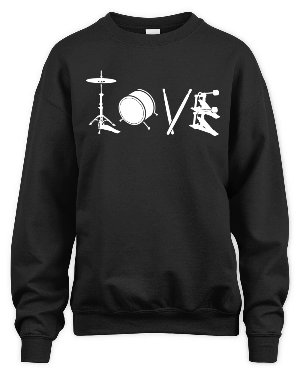 DRUMS Unisex Premium Crewneck Sweatshirt