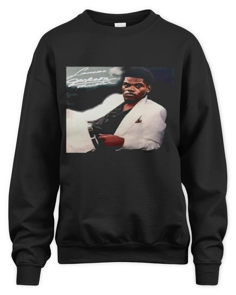 Lamar Jackson Thriller shirt Unisex Premium Crewneck Sweatshirt