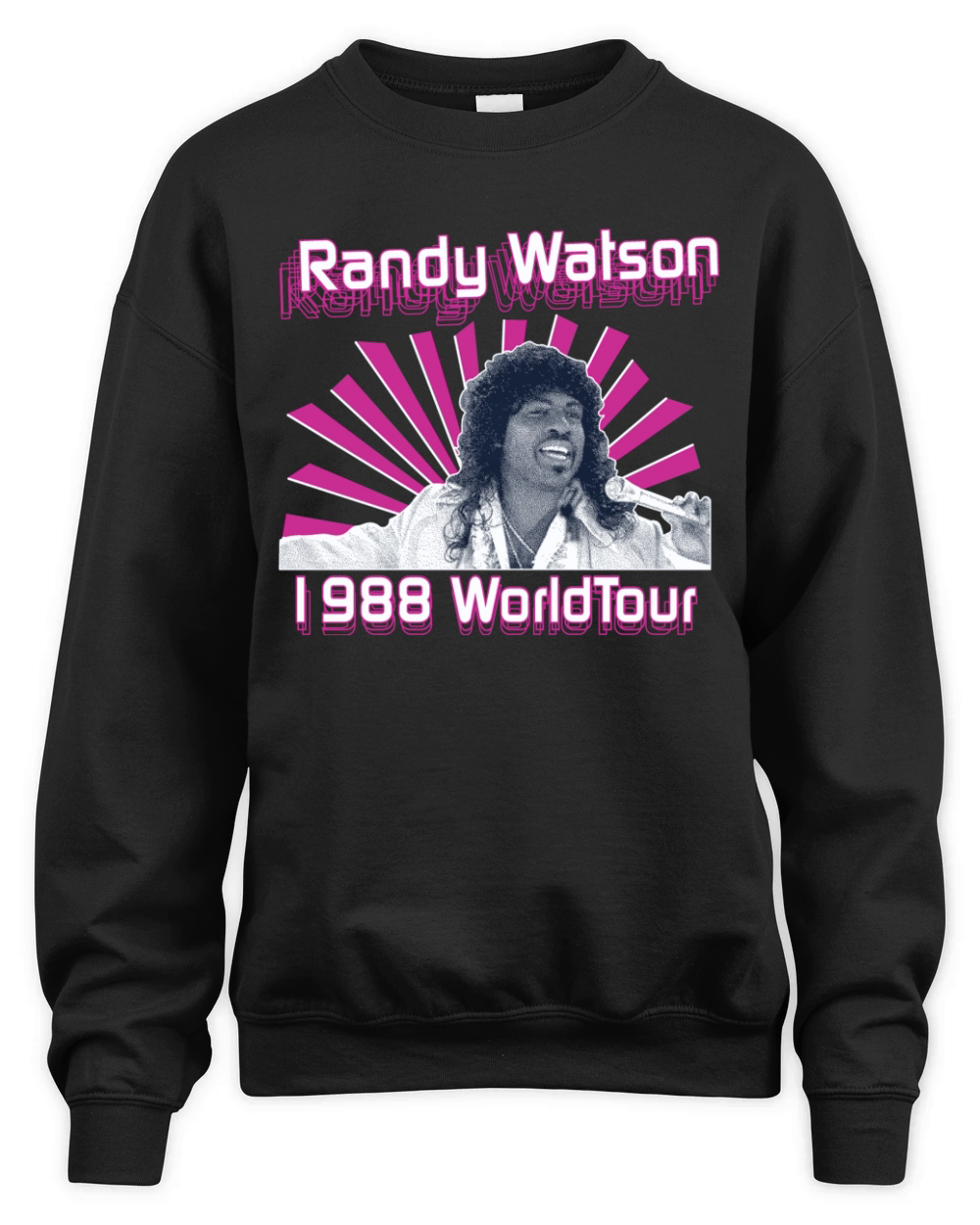 Randy watson 1988 world tour Unisex Premium Crewneck Sweatshirt