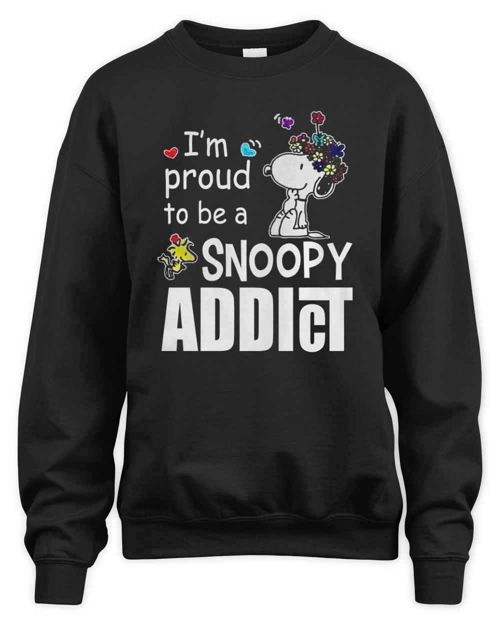 Snoopy Addict Unisex Premium Crewneck Sweatshirt