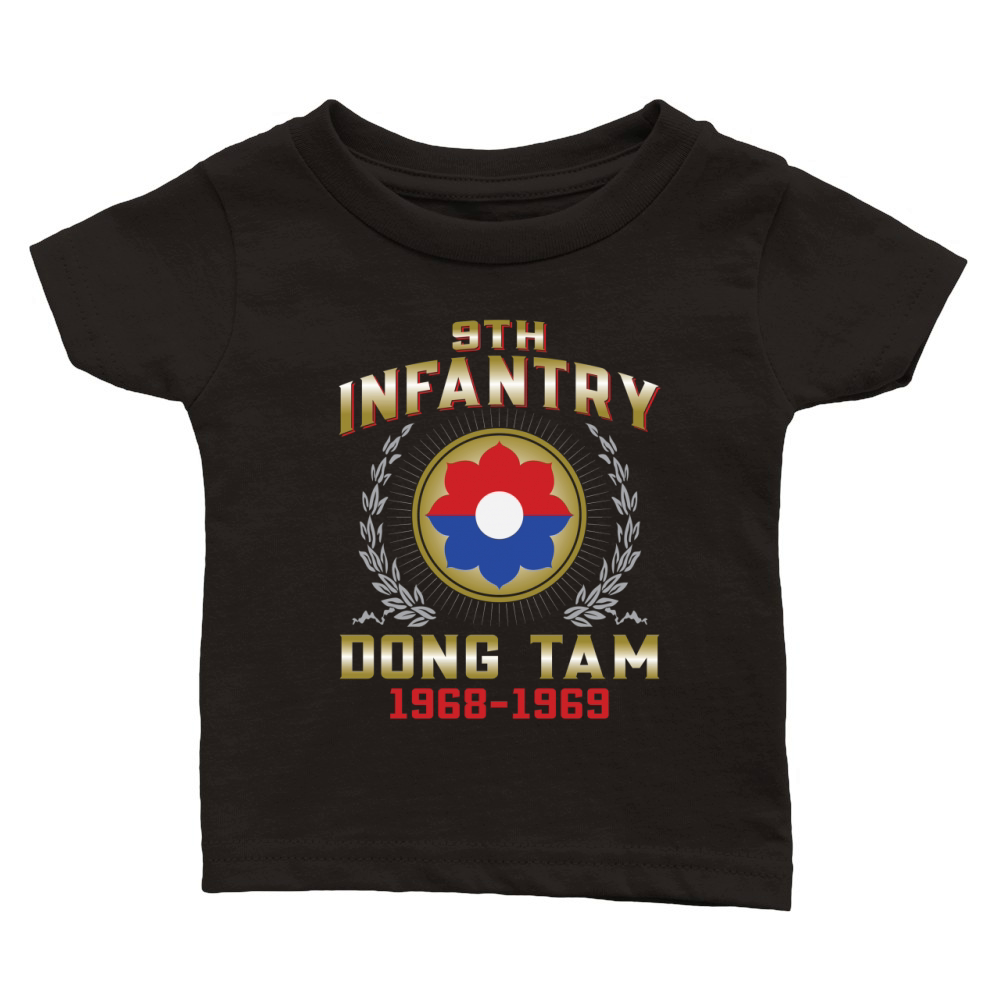9TH INFANTRY DONG TAM 1968 to 1969 Classic Baby Crewneck T-shirt