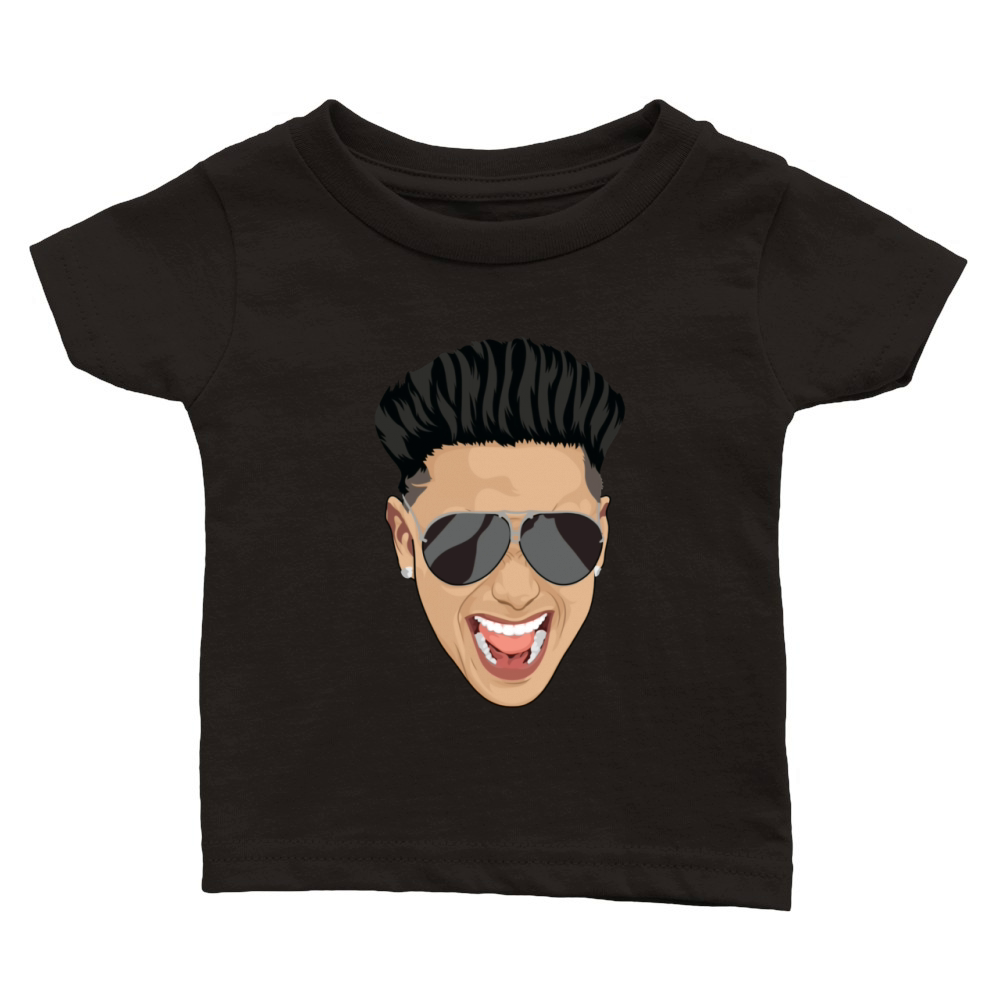 Dj Pauly D Face Classic Baby Crewneck T-shirt