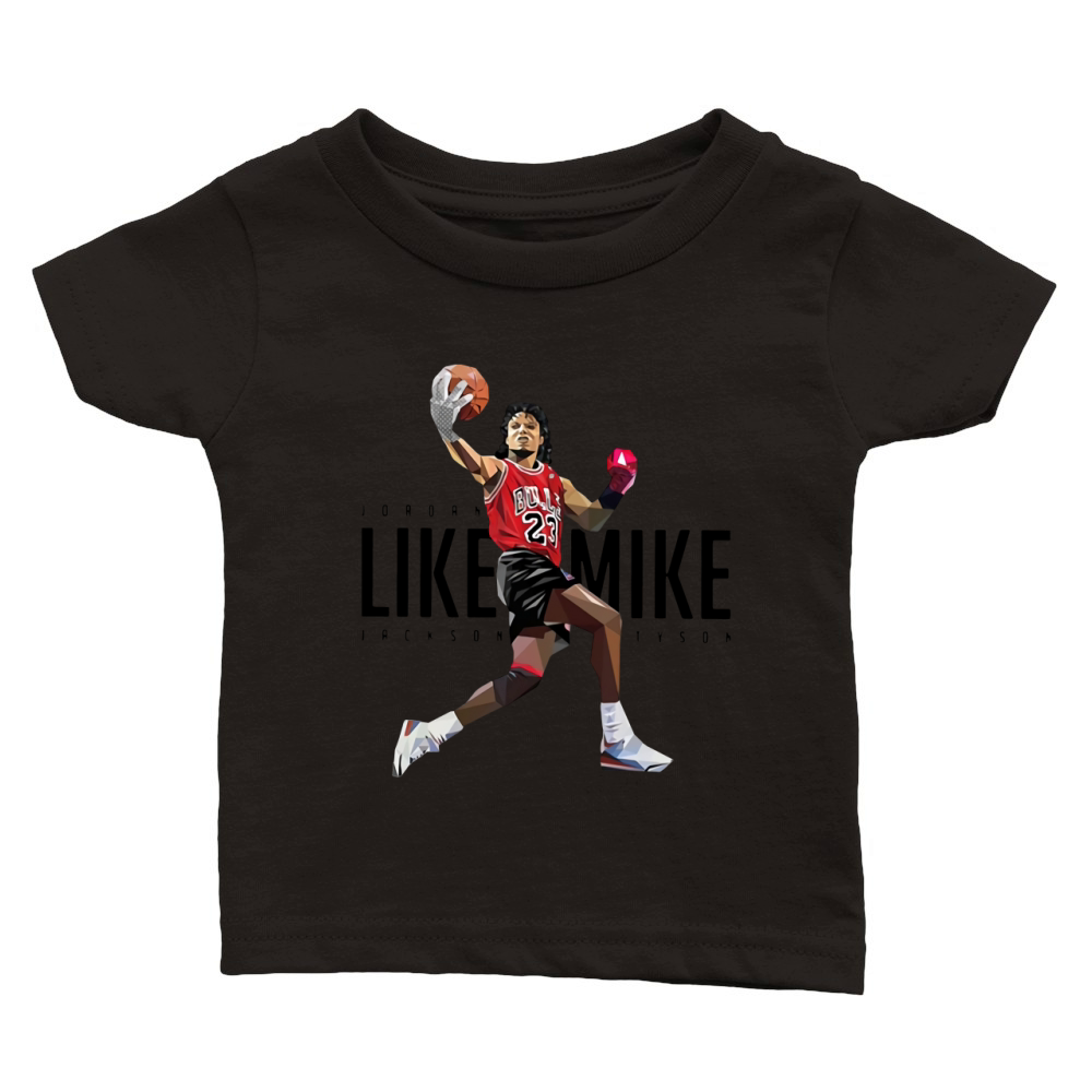 Jordan Like Mike Jackson Tyson Classic Baby Crewneck T-shirt
