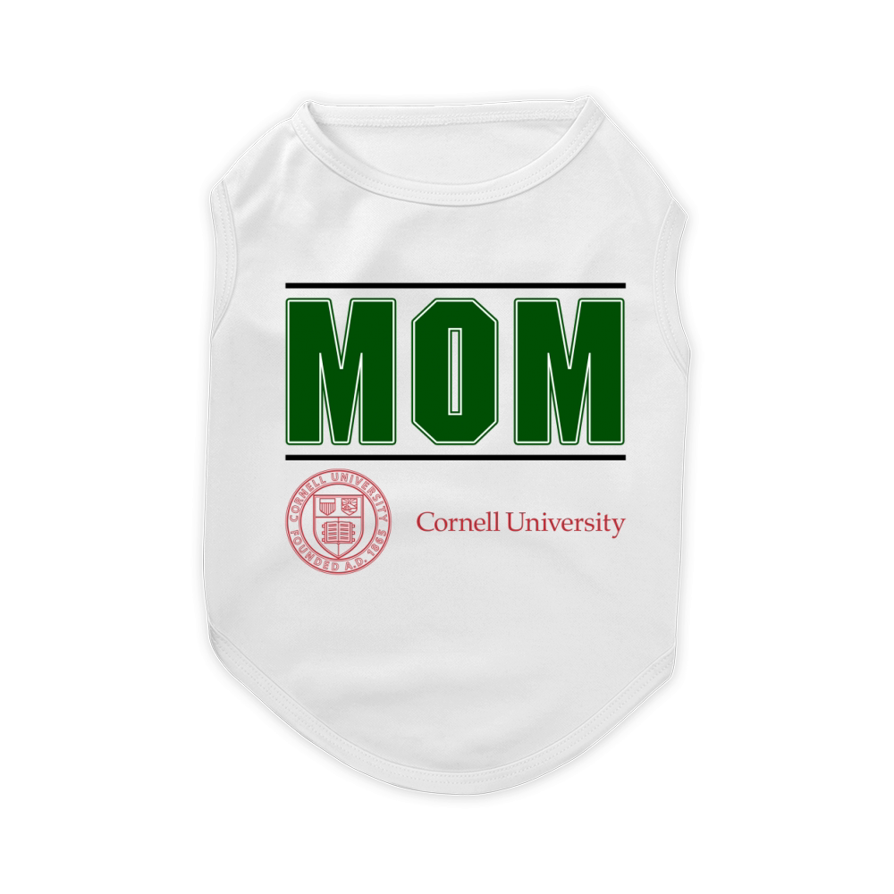 Cornell University Proud Mom Parents Day 2020 Pet T-Shirt