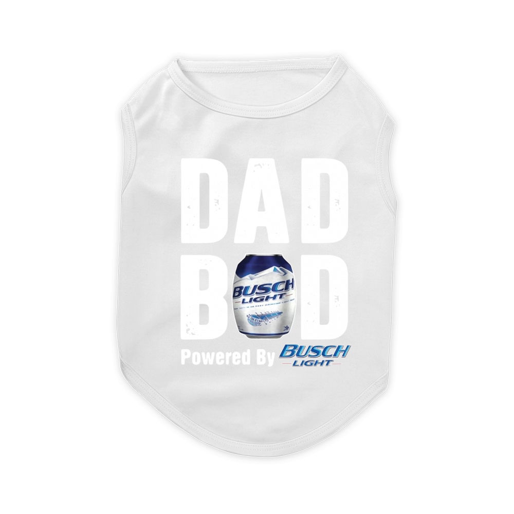 Dad Bod Powered by Busch Light shirt Pet T-Shirt