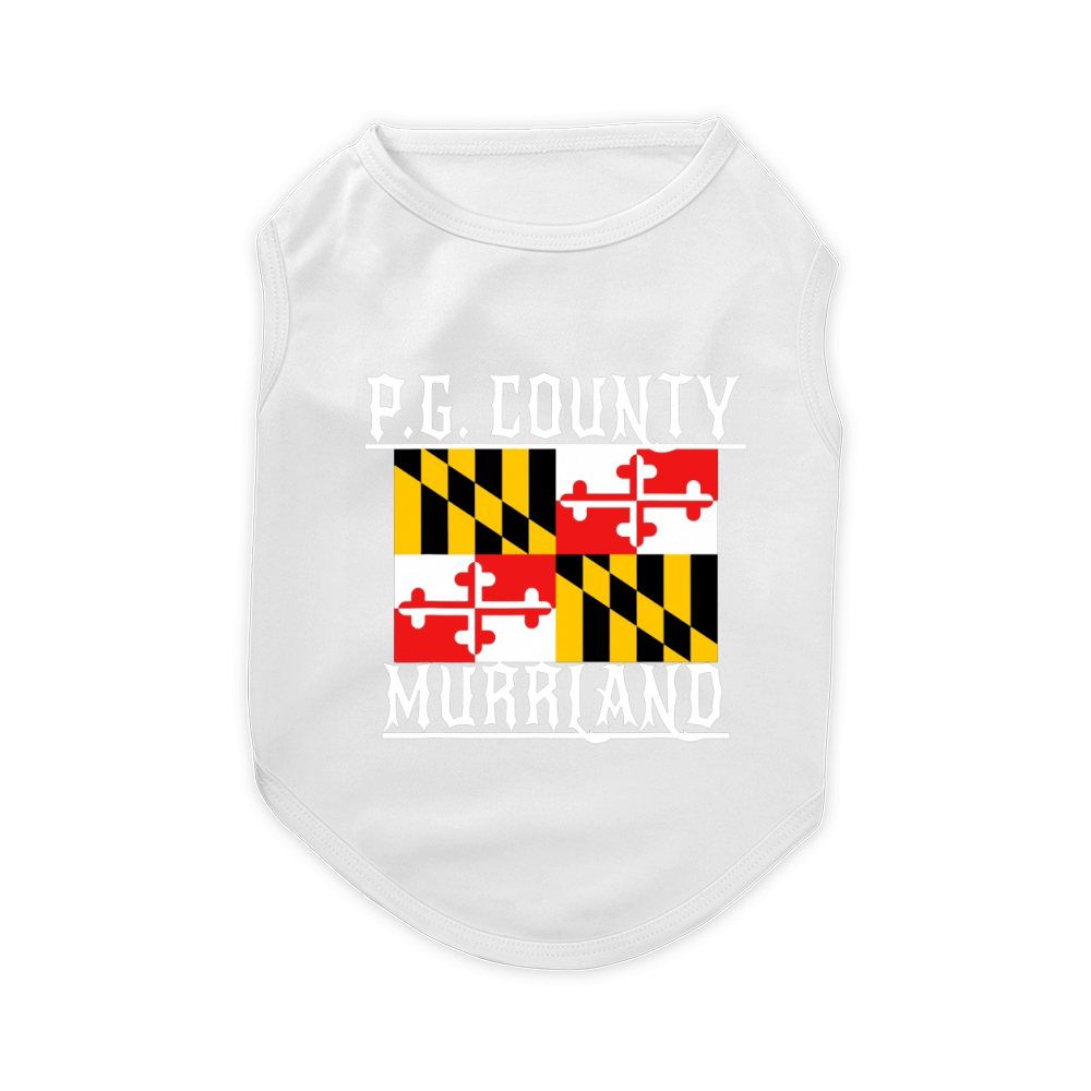 Prince George's Maryland Murrland DMV Gogo County Rep Pet T-Shirt