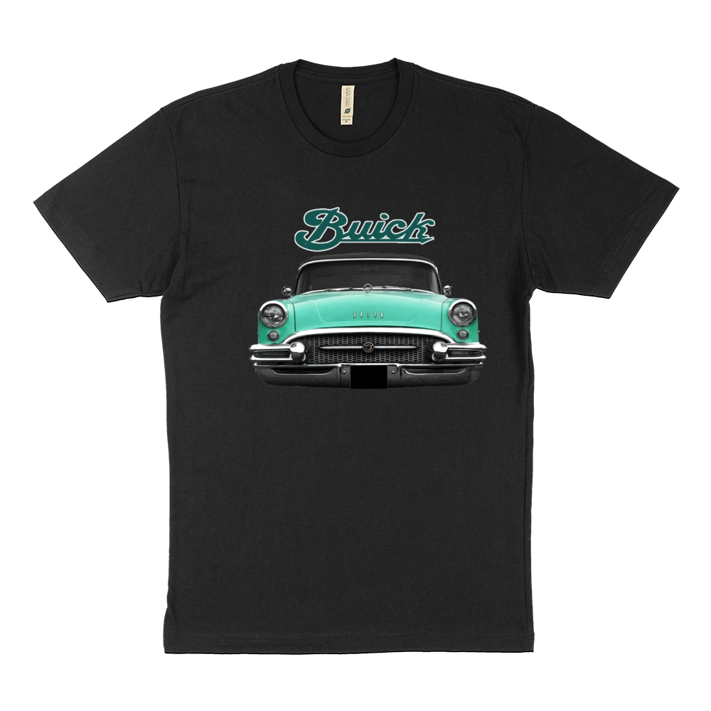 1955 Buick Front Green Sustainable T-Shirt