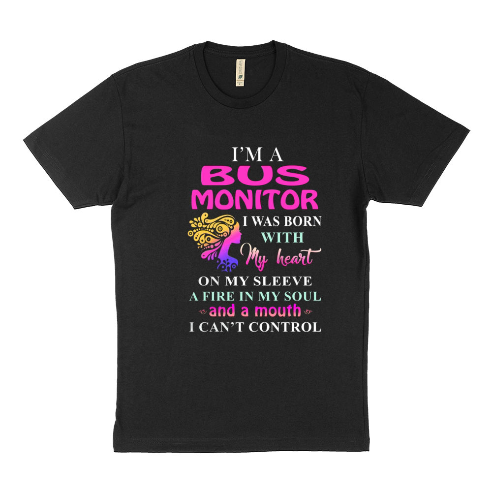 BUS MONITOR Cant Control Sustainable T-Shirt