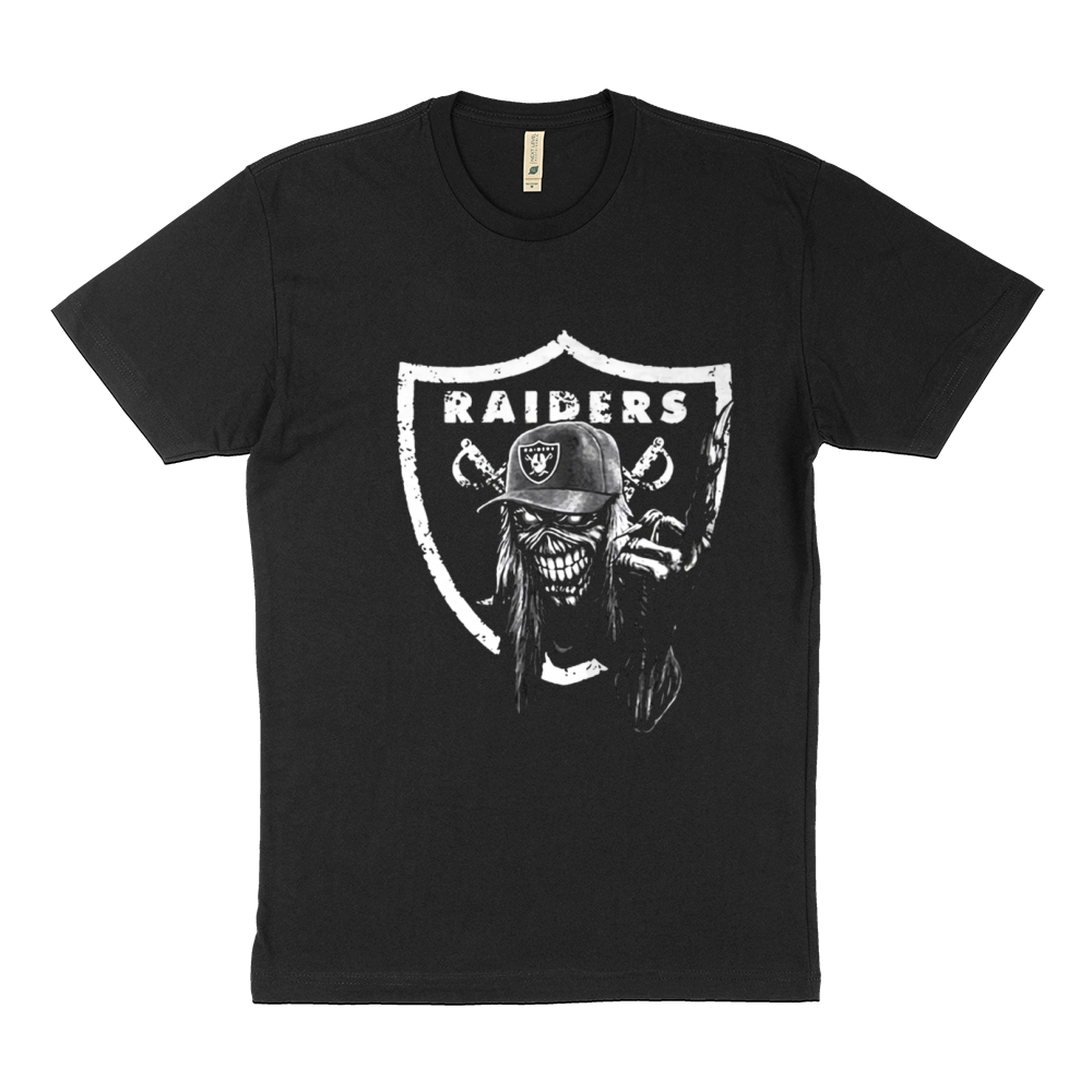 COOL RAIDERS SHIRT WITH EDDIE FROM IRON MAIDEN Sustainable T-Shirt