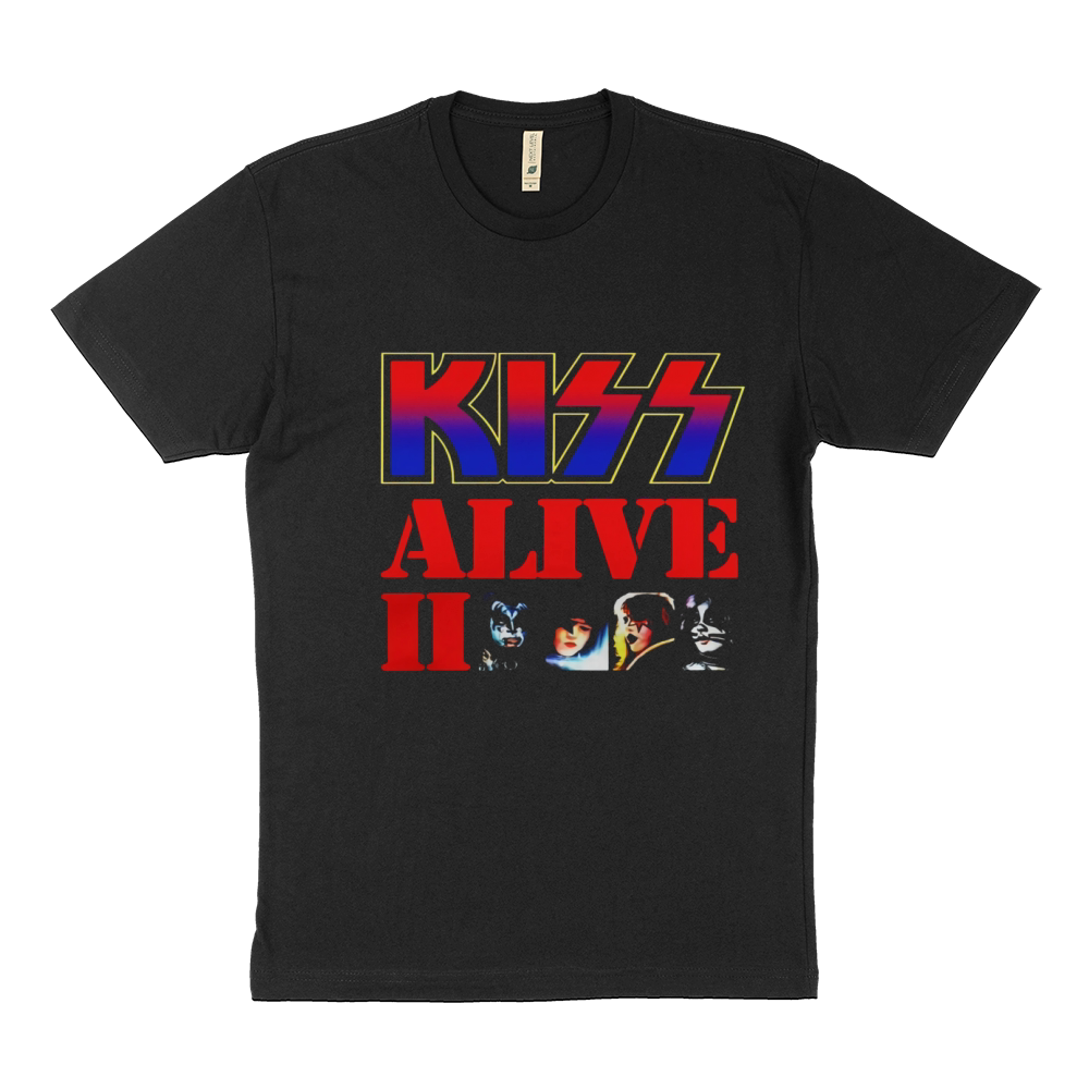 KISS - 1977 Alive II T-Shirt Sustainable T-Shirt