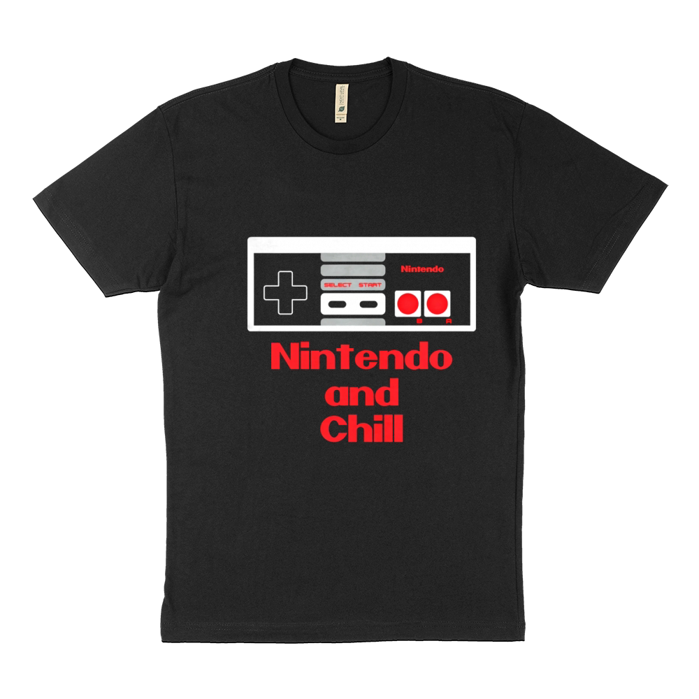 Nintendo and Chill - Nintendo and Chill T-Shirt Sustainable T-Shirt