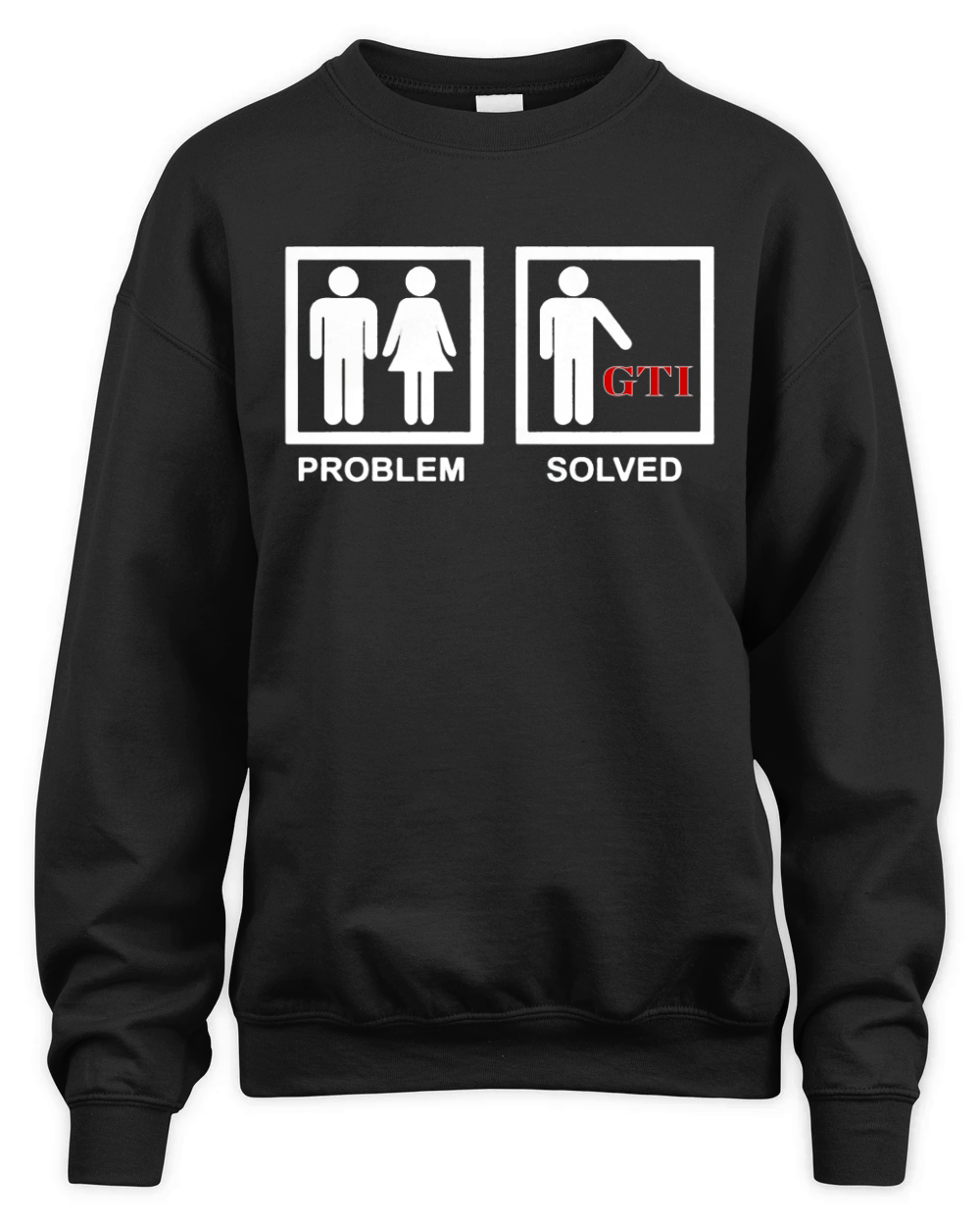 GOLF GTi Funny Unisex Premium Crewneck Sweatshirt