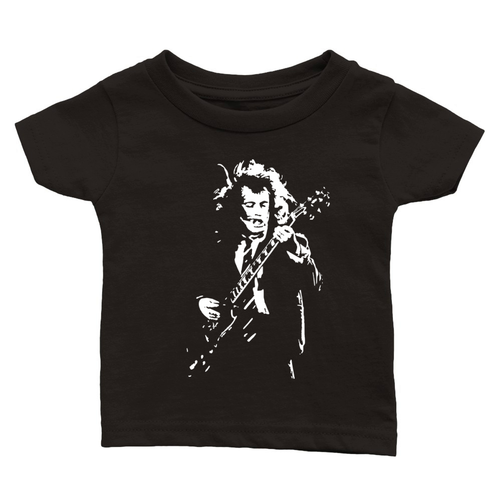 Angus Young Fan Classic Baby Crewneck T-shirt
