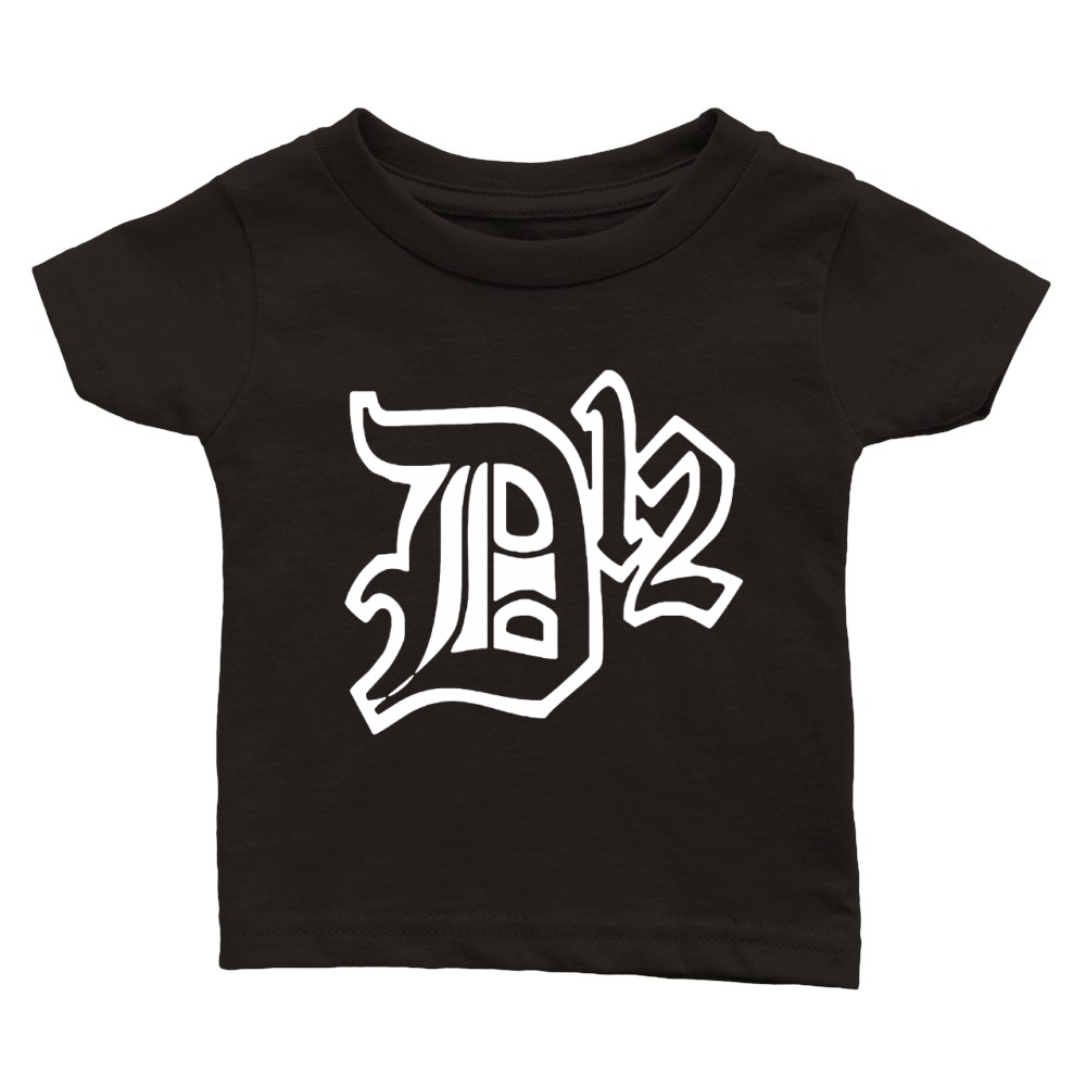 D12 Rap Hip Hop Music Classic Logo Classic Baby Crewneck T-shirt