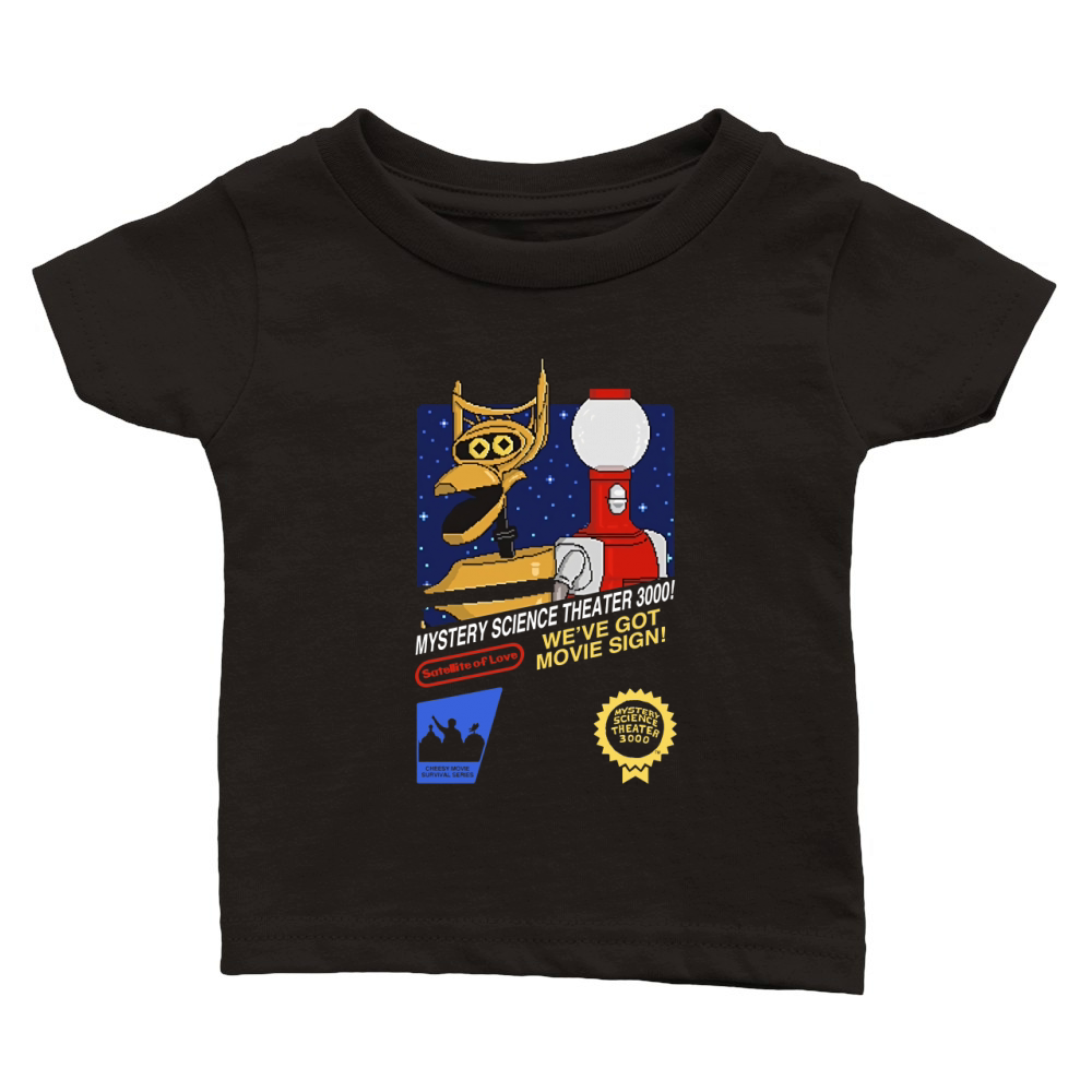 Mystery Science Theater 3000, The Game! - T-Shirt Classic Baby Crewneck T-shirt