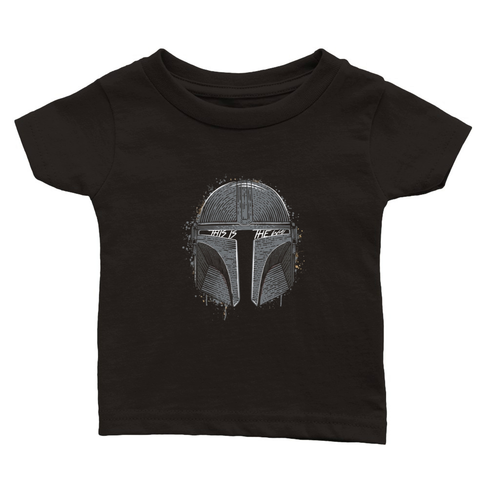 This Is The Way Mandalorian Classic Baby Crewneck T-shirt