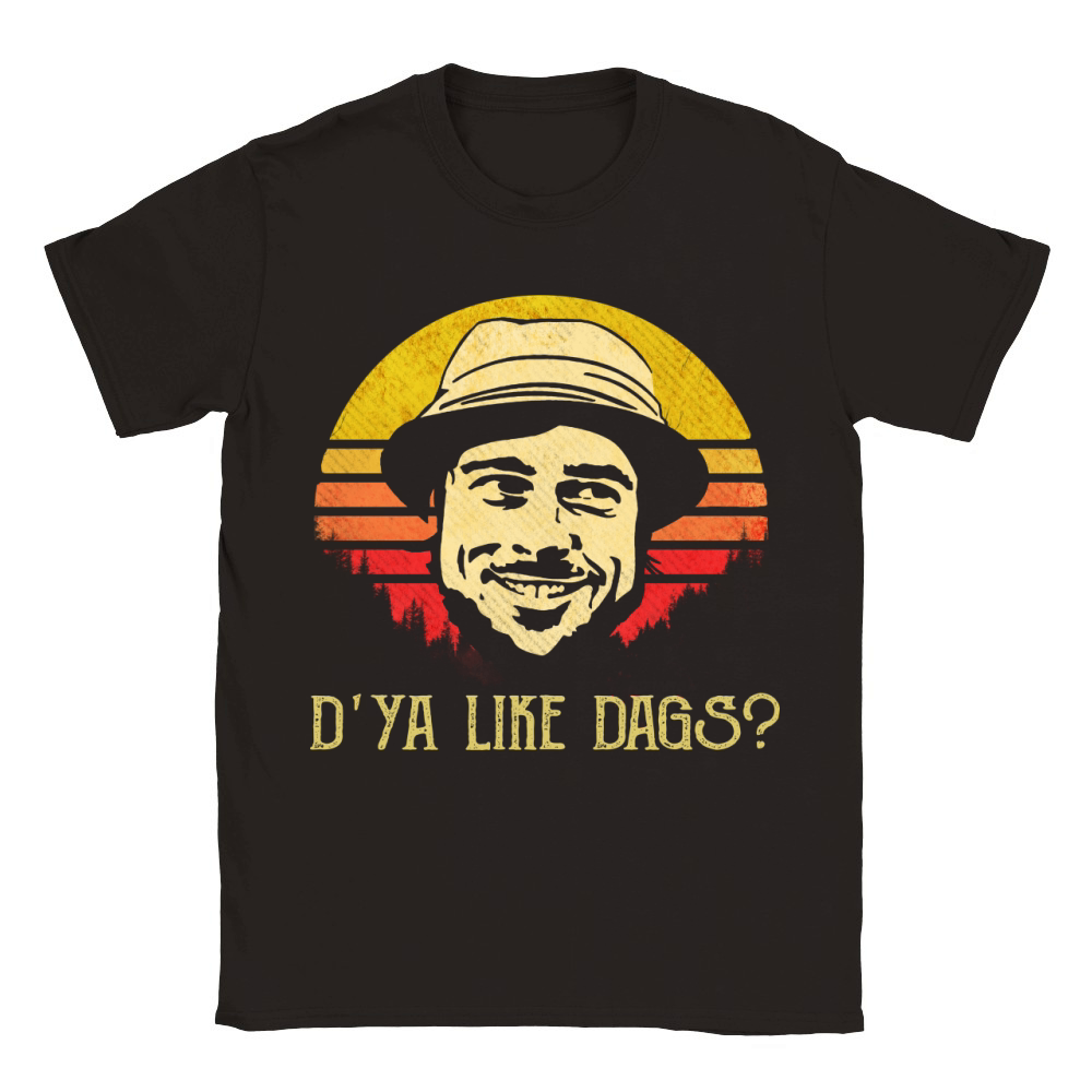 D'ya like dags Classic Kids Crewneck T-shirt