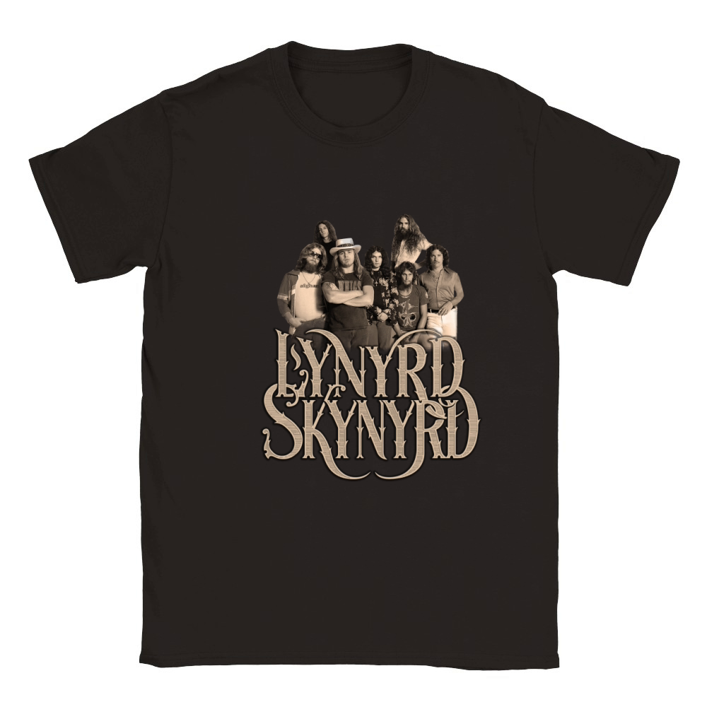 Lynyrd Skynyrd Band Tshirt Classic Kids Crewneck T-shirt