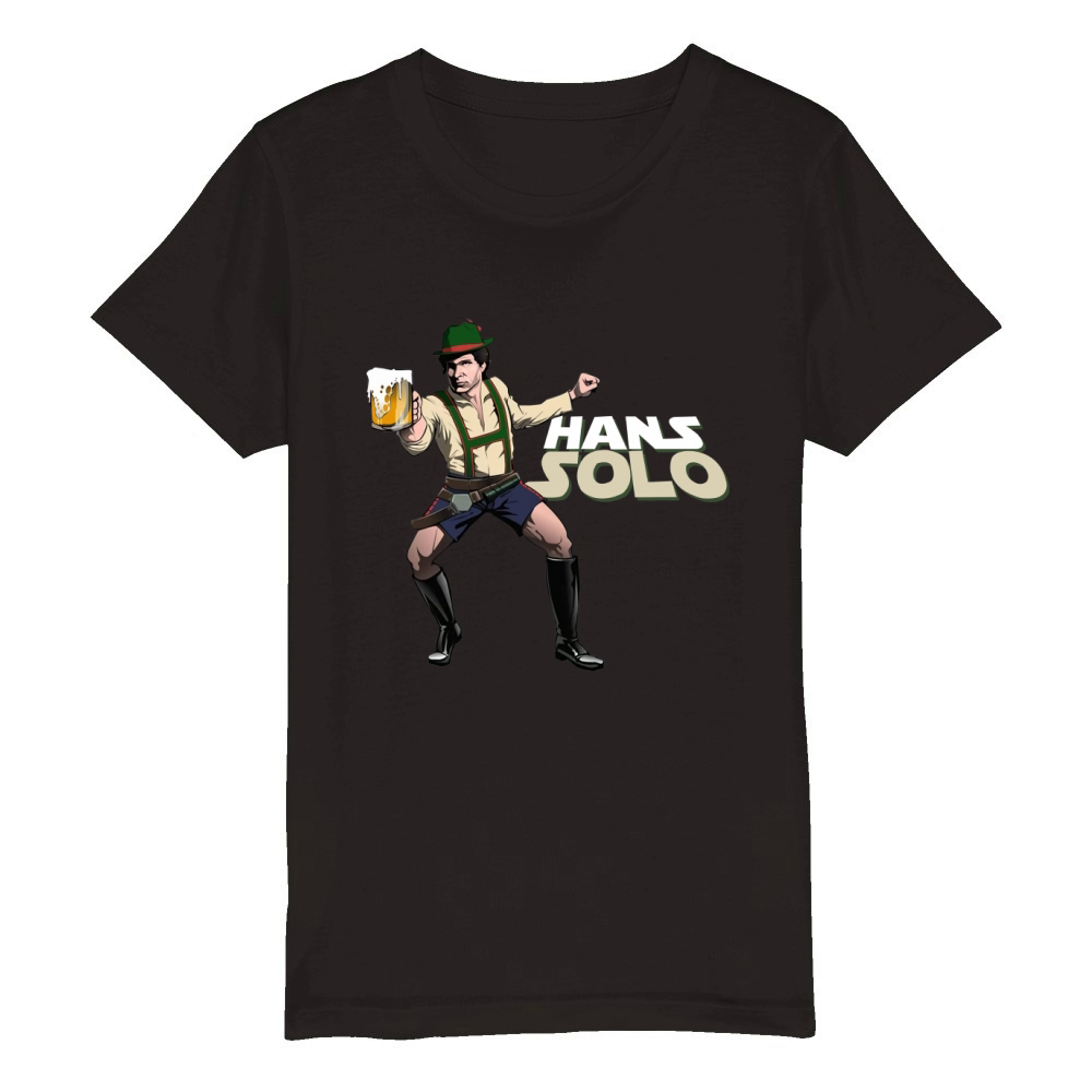 HANS SOLO T-Shirt Organic Kids Crewneck T-shirt