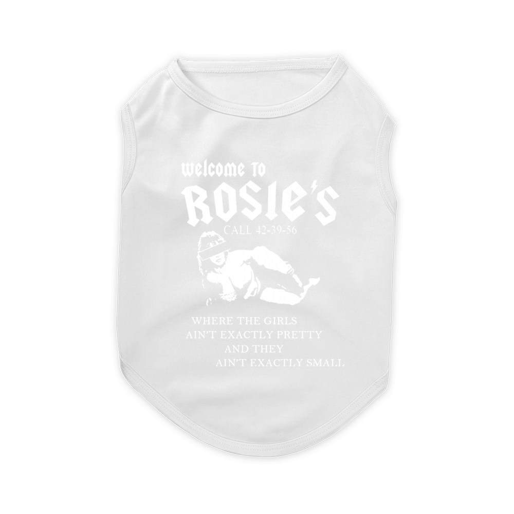 ACDC inspired Whole Lotta Rosie inspired Pet T-Shirt