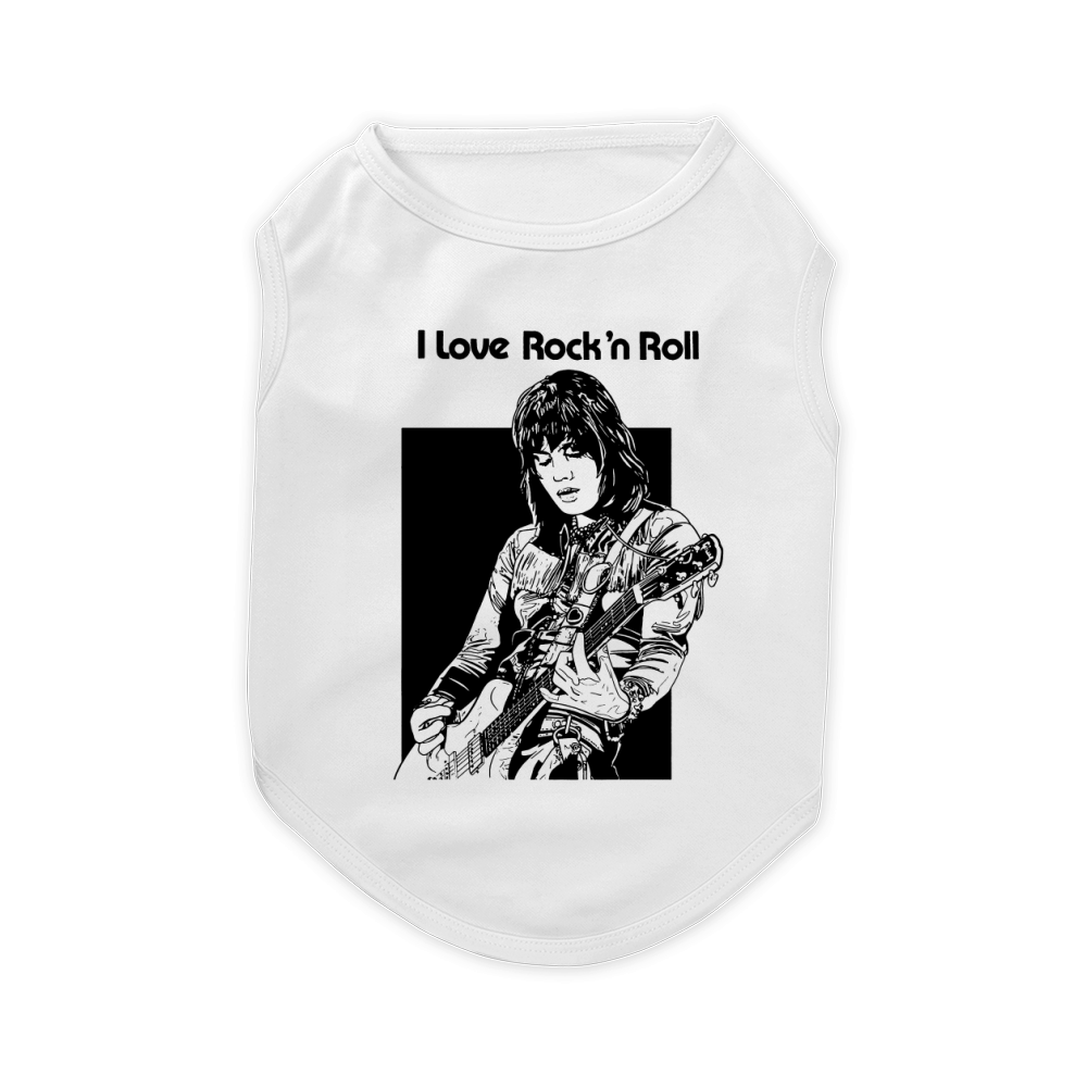 Joan Jett - I Love Rock n' Roll Tshirt Pet T-Shirt