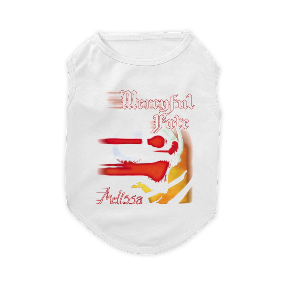 MERCYFUL  FATE MELISSA 1983 Album Cover Black T-Shirt Pet T-Shirt