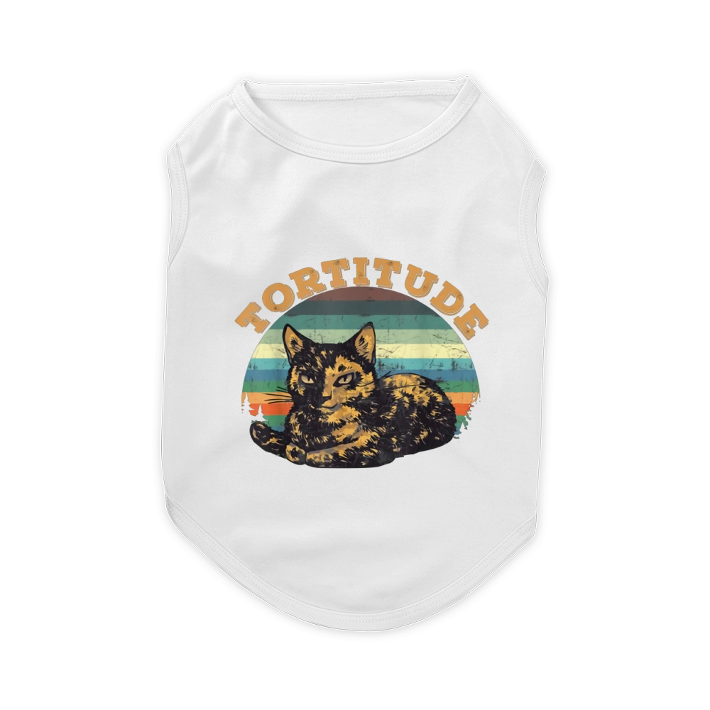 Tortitude cat torties are tortoiseshell kitty Pet T-Shirt