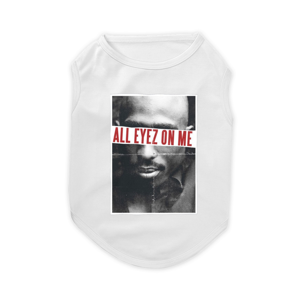 Tupac all eyez on me gift Pet T-Shirt