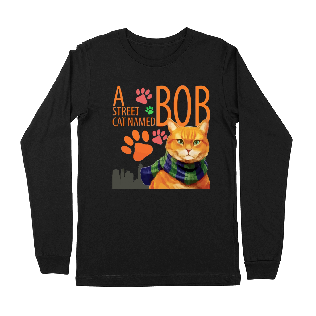 A STREET CAT NAMED BOB T SHIRT Premium Long Sleeve