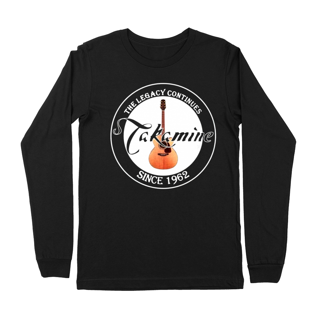 Takamine Guitar Tshirt Premium Long Sleeve
