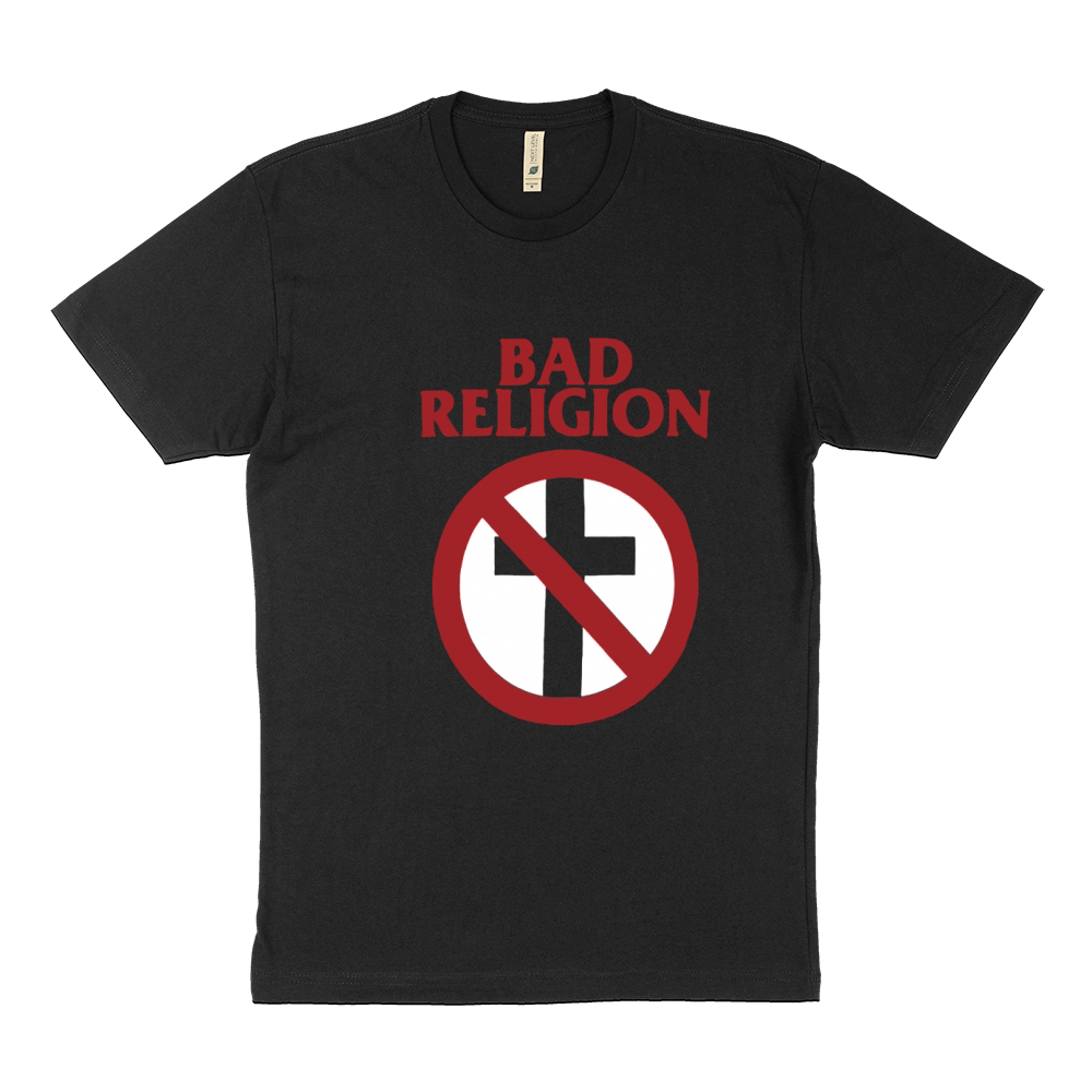 Bad Religion Men's Classic Crossbuster Sustainable T-Shirt