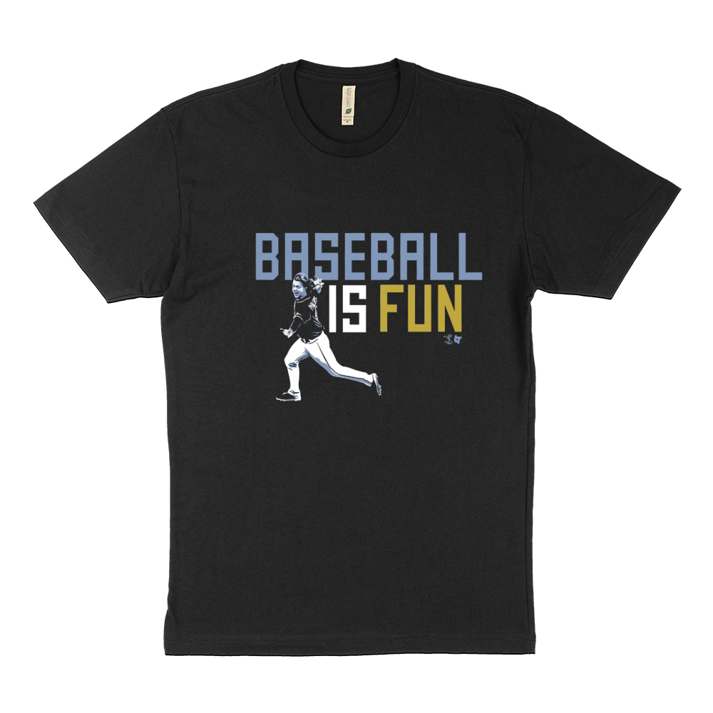 Brett Phillips Baseball is fun Sustainable T-Shirt